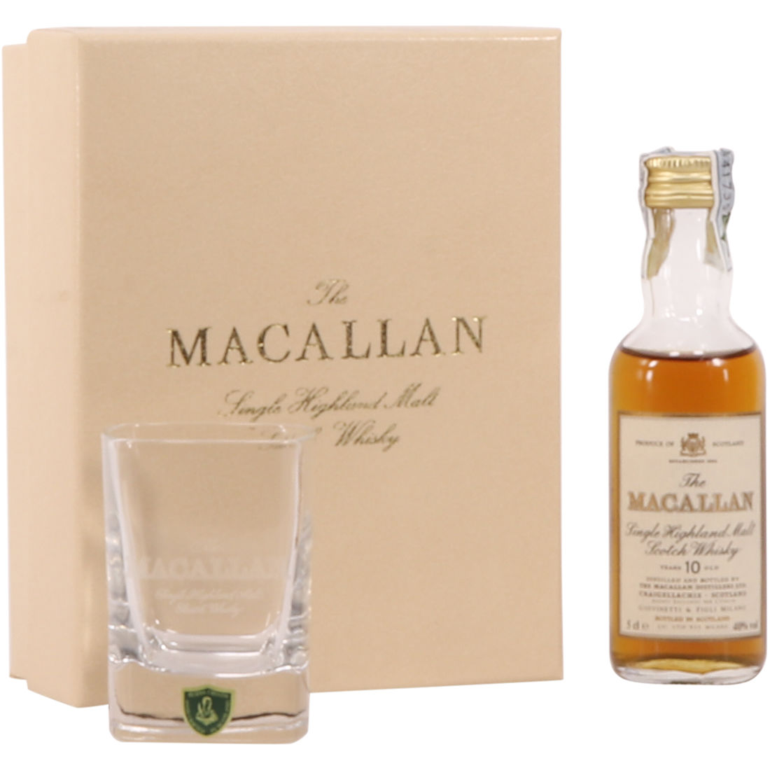 Macallan - 10 Year Old - 5cl Mini Giovinetti Import