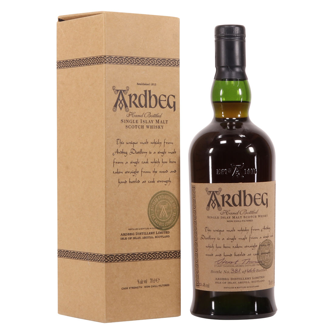 Ardbeg - 1976 Single Cask #2394 - Committee Exclusive 
