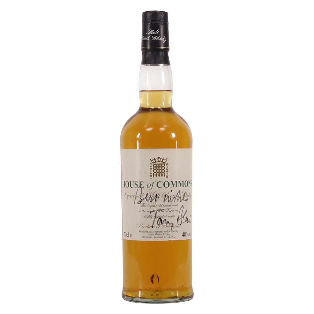 House of Commons - 8 Year Old - Signed by Tony Blair