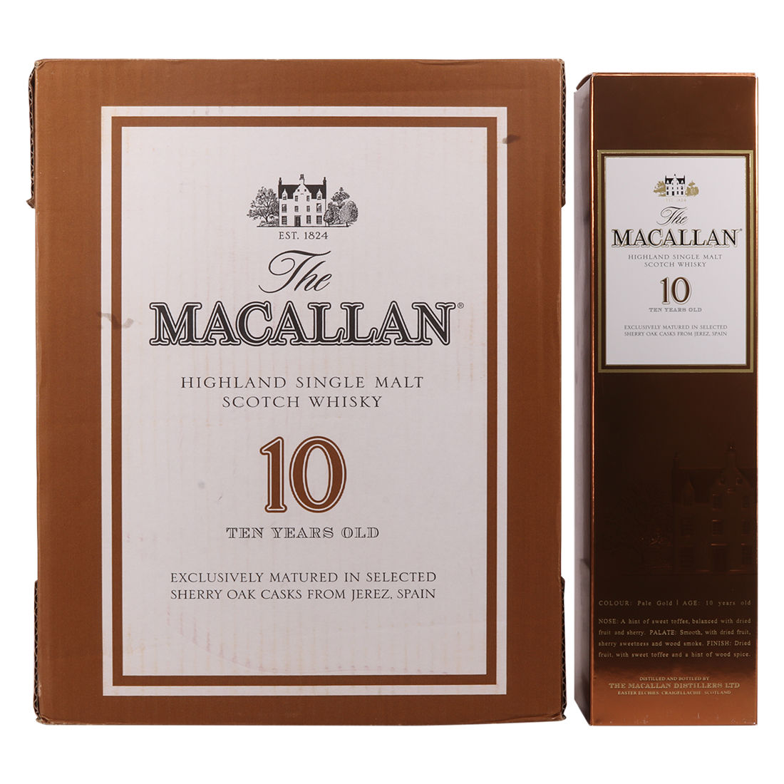 Macallan - 10 Year Old - Sherry Oak (6 x 70cl)