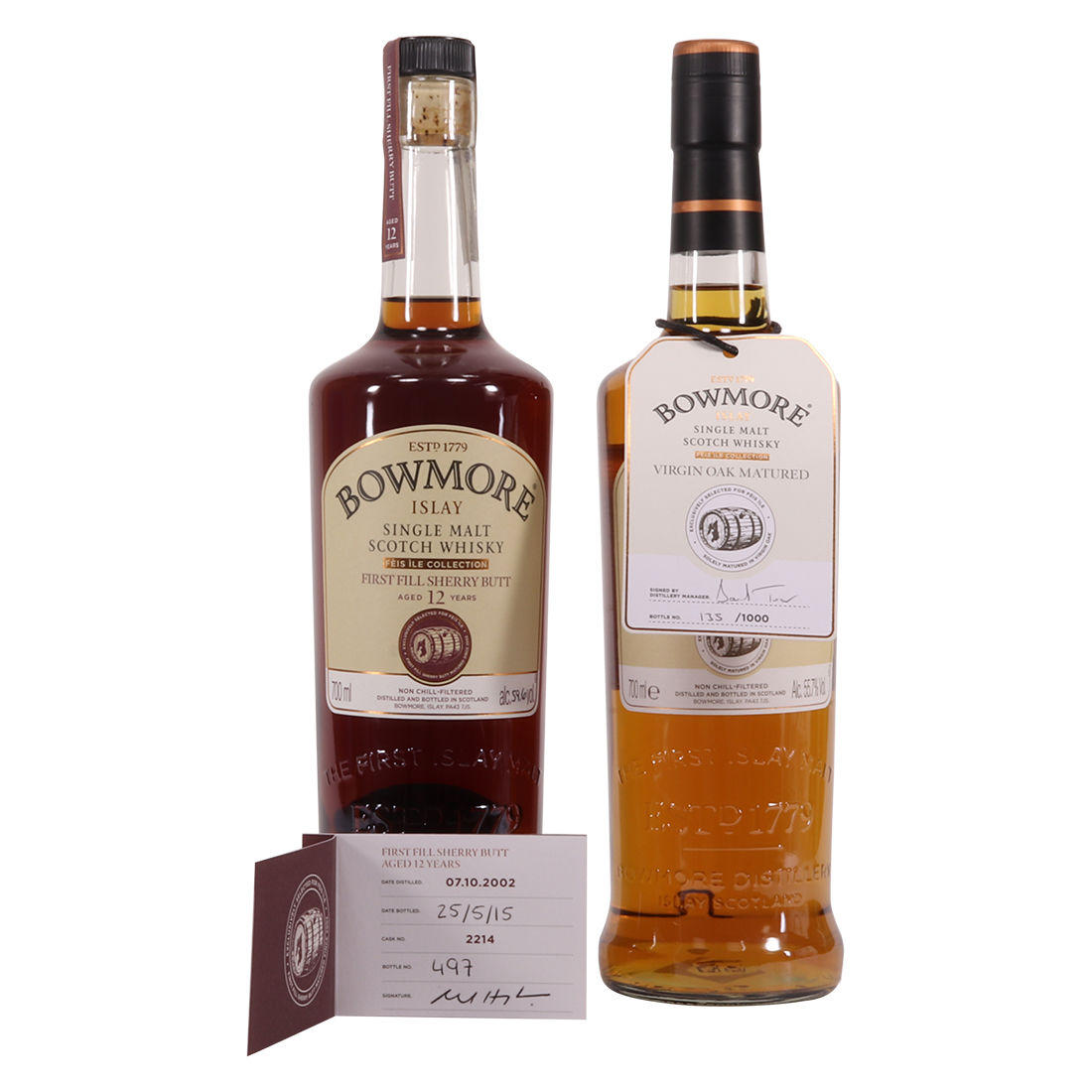 Bowmore - Virgin Oak & 12 Year Old - Fèis Ìle 2015