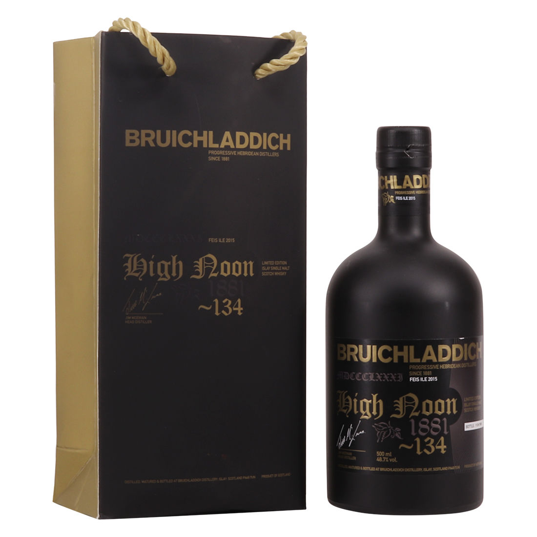 Bruichladdich - High Noon - Fèis Ìle 2015 - Signed (50cl)