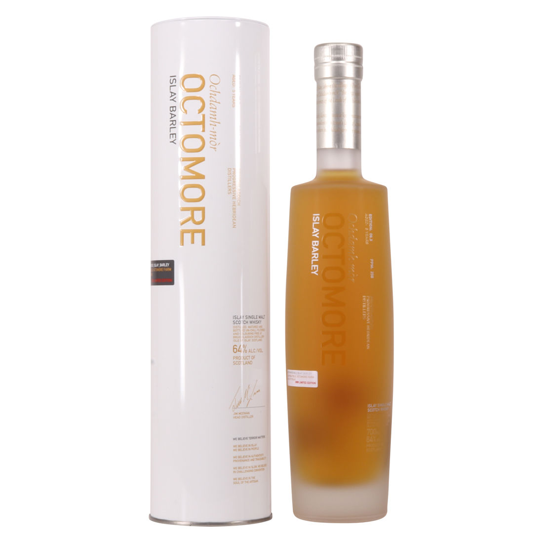 Bruichladdich - Octomore 6.3 - 5 Year Old-  2009 - Islay Barley 