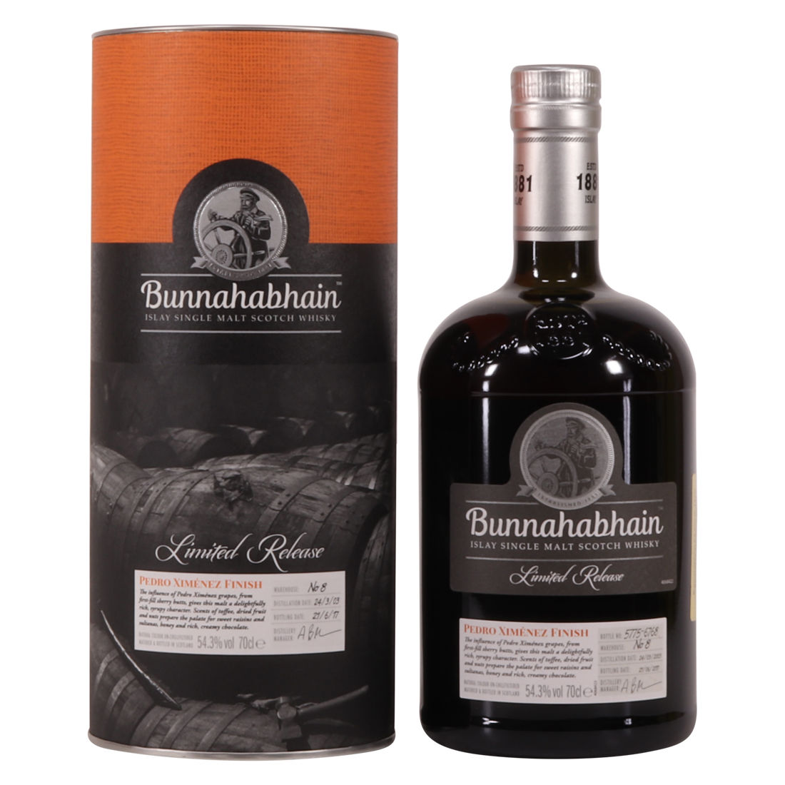 Bunnahabhain - 2003 - Limited Release - Pedro Ximénez Finish (Import)