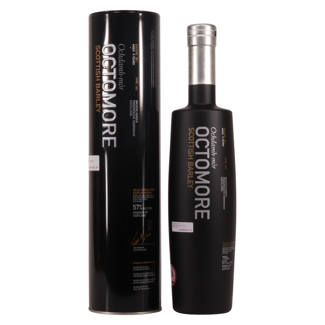 Bruichladdich - Octomore 06.1 - 5 Year Old - Scottish Barley