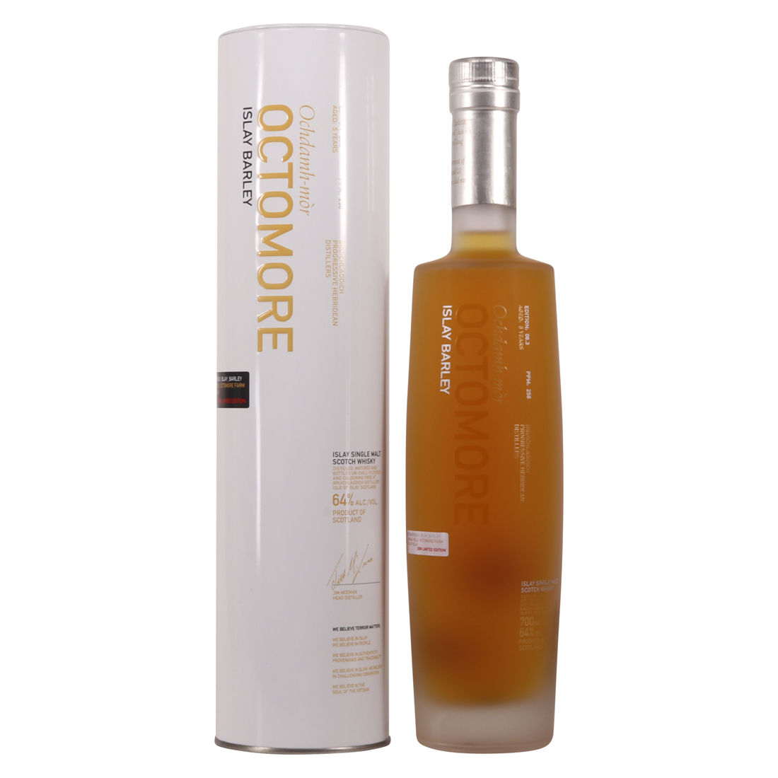 Bruichladdich - Octomore 6.3 - 5 Year Old-  2009 - Islay Barley 