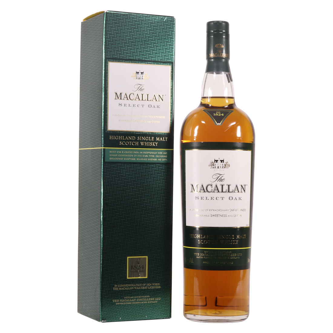 Macallan - The 1824 Collection - Select Oak 1L (Import)