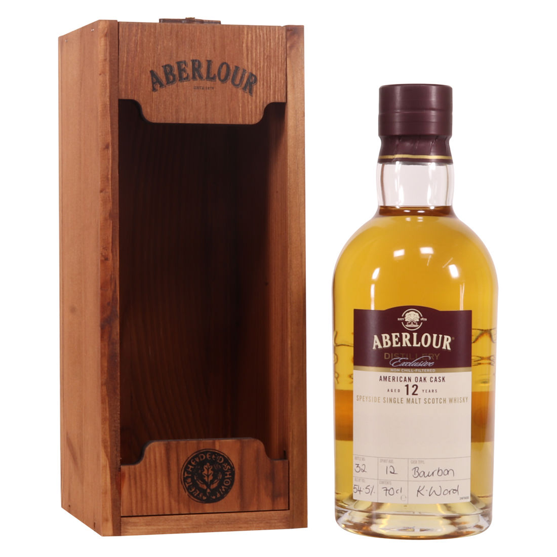 Aberlour - 12 Year Old Distillery Exclusive - Bourbon Cask