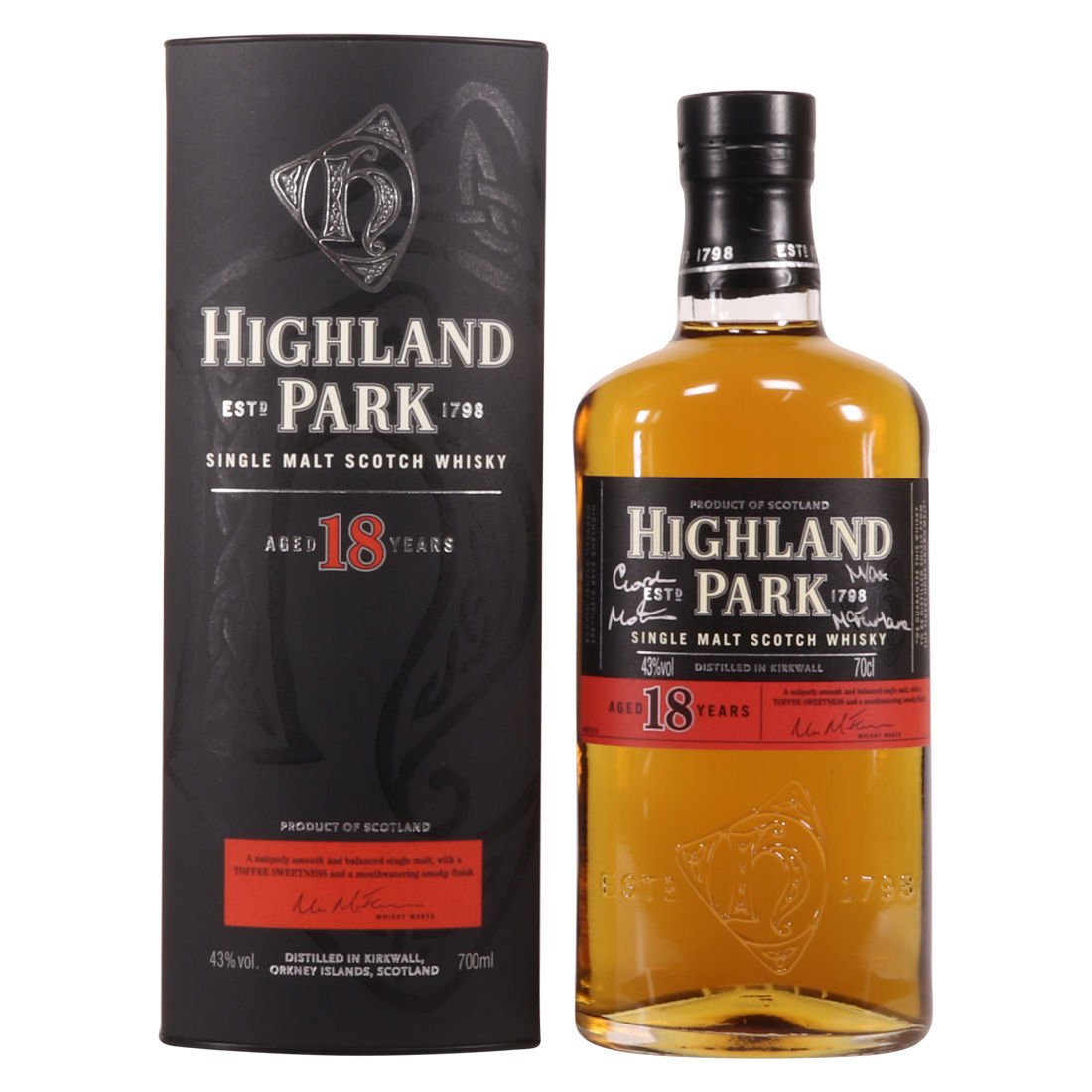 Highland Park - 18 Year Old (Signed Limited Edition)