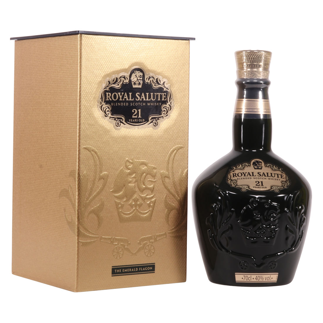 Chivas - Royal Salute - 21 Year Old - Sapphire Flagon