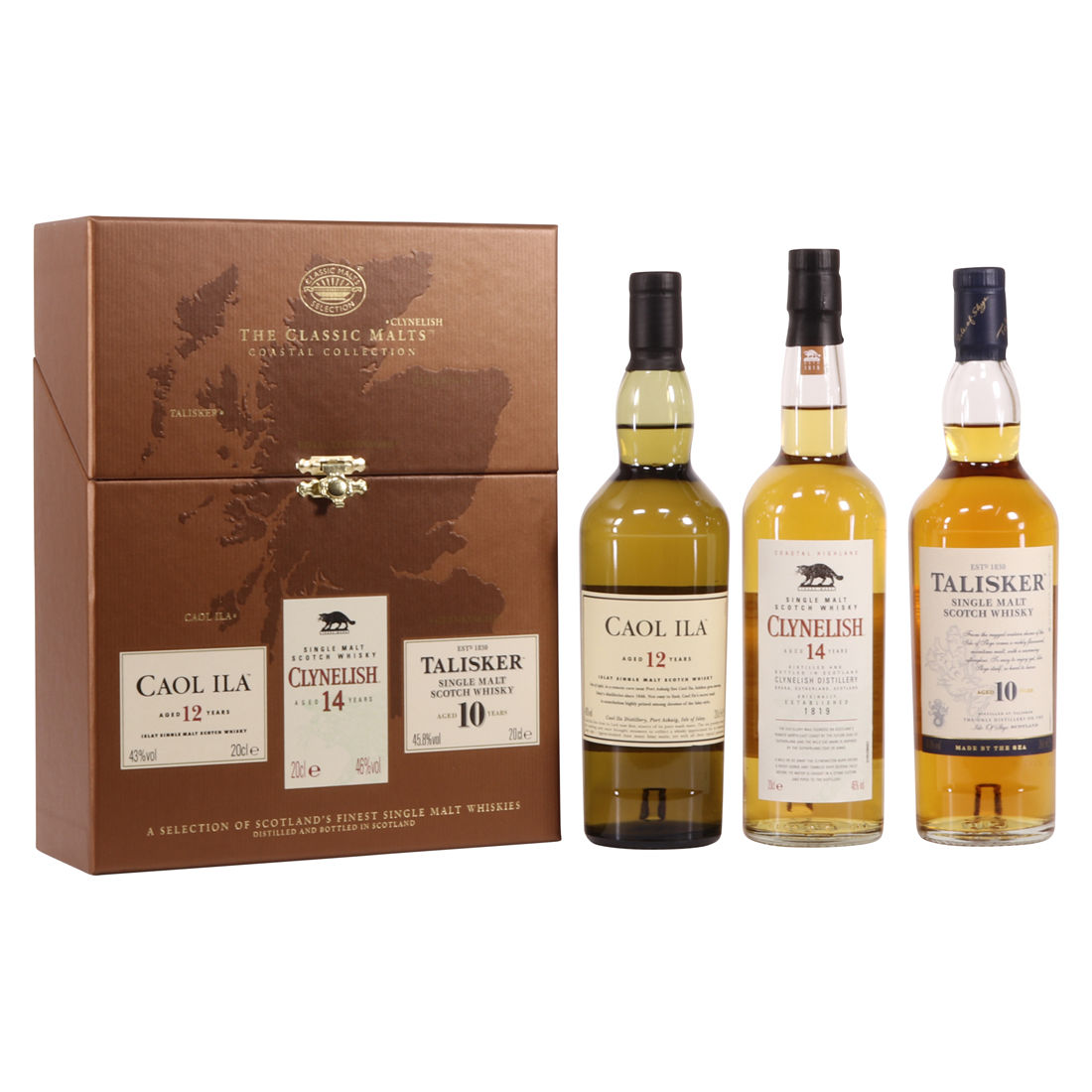 Classic Malts - Coastal Collection - Caol Ila, Clynelish & Talisker (3 x 20cl)