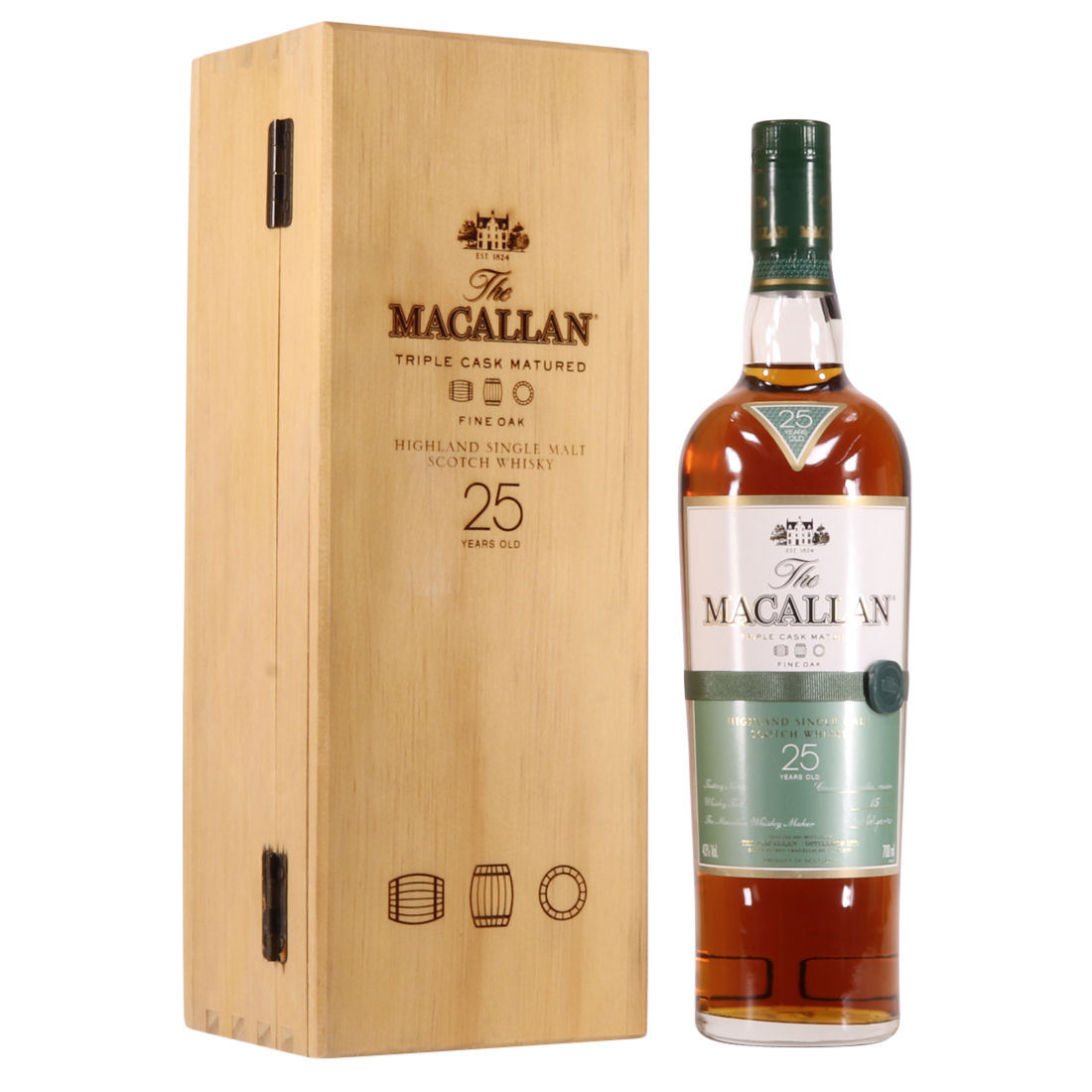 Macallan - 25 Year Old - Fine Oak