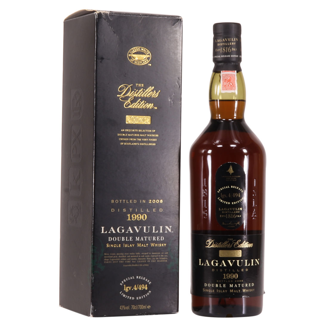 Lagavulin - 1990 - Distillers Edition