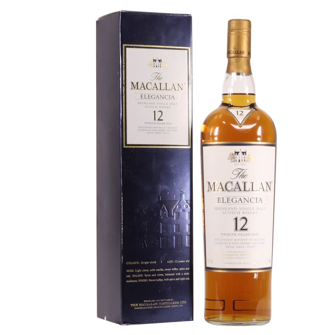 Macallan - 12 Year Old - Elegancia 1L