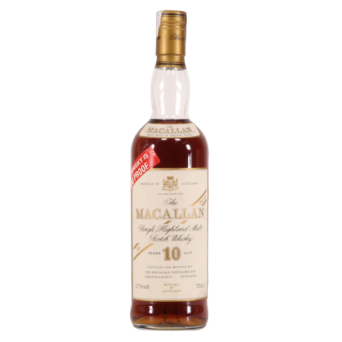 Macallan - 10 Year Old - 100 Proof 1980s