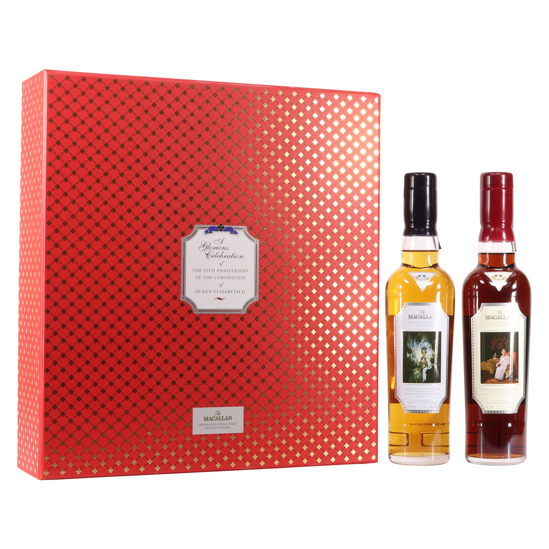 Macallan - Coronation (60th Anniversary) 2 x 35cl