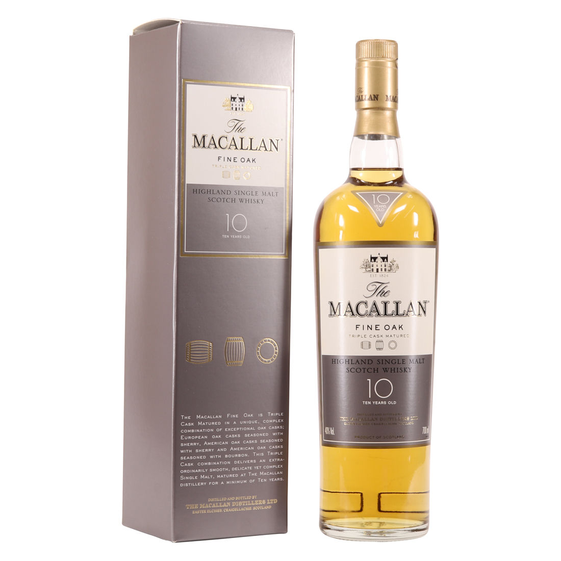 Macallan - 10 Year Old - Fine Oak