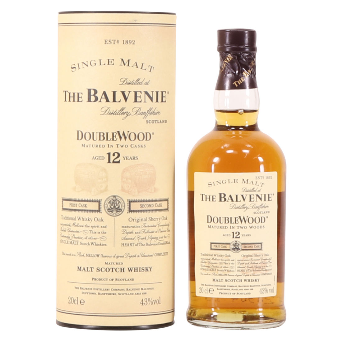 Balvenie - DoubleWood - 12 Year Old (20cl)