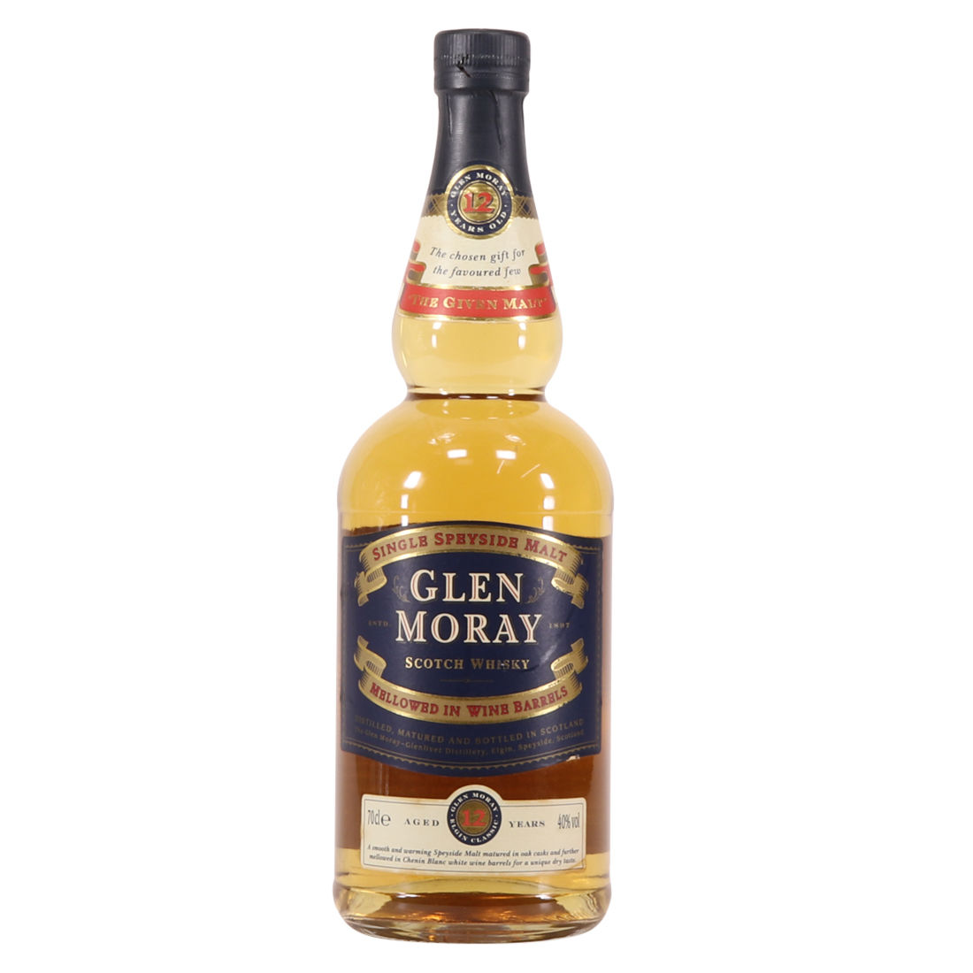 Glen Moray - 12 Year Old - Wine Barrel Finish