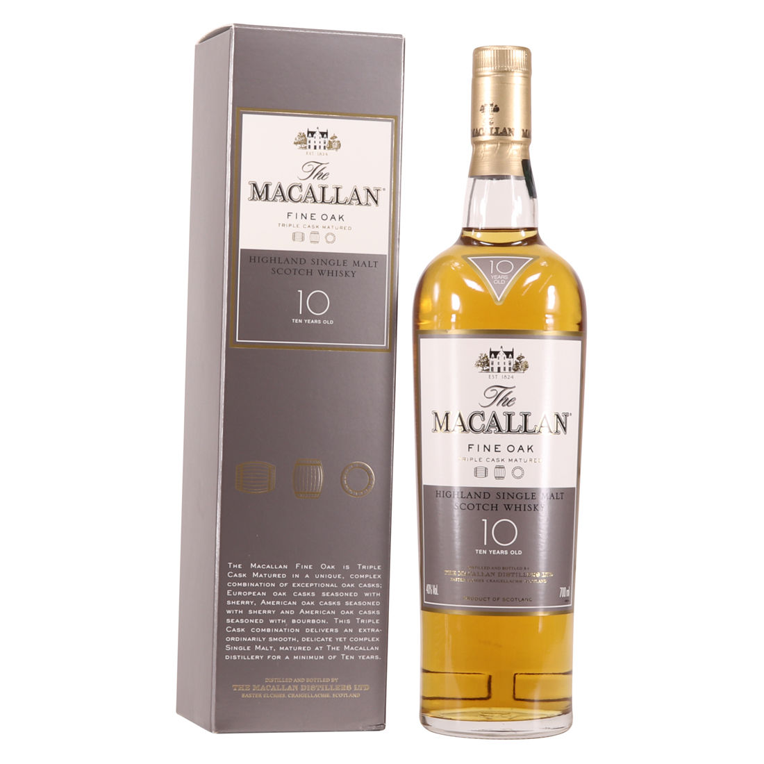 Macallan - 10 Year Old - Fine Oak