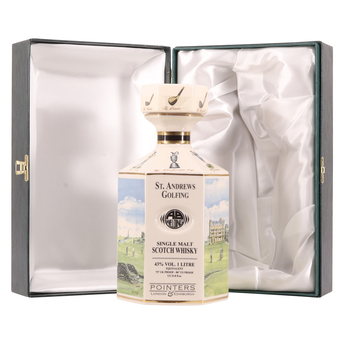 Gordon Highlander - 12 Year Old - St Andrews Golfing Decanter (1L)