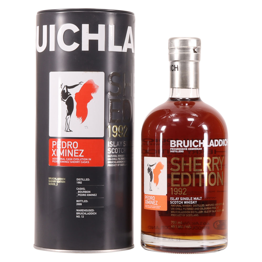 Bruichladdich - 1992  - Pedro Ximinez Sherry Edition