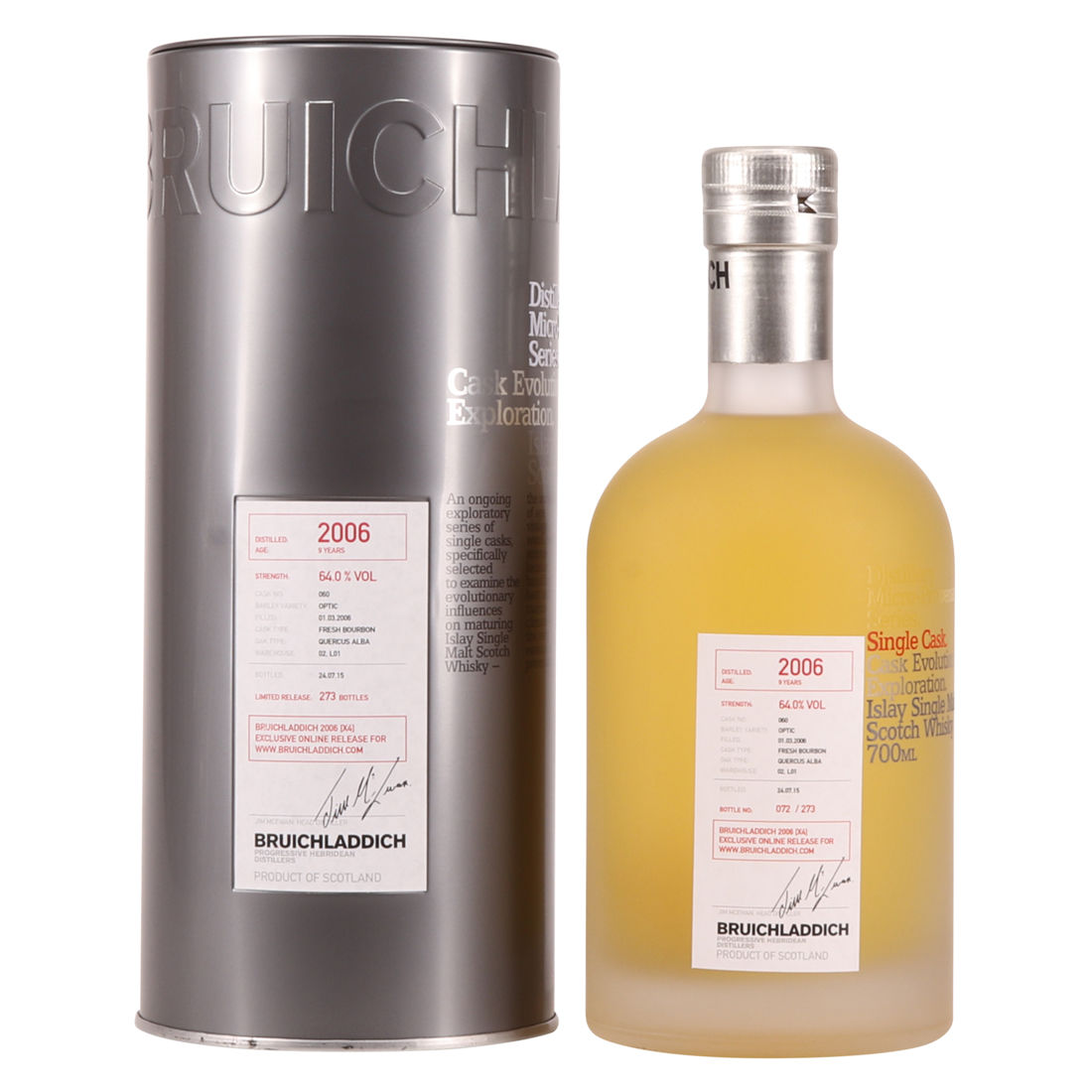 Bruichladdich - 2006 - 9 Year Old - Micro Provenance #060