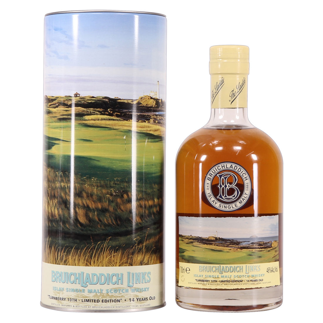 Bruichladdich - 14 Year Old - Turnberry 10th Hole