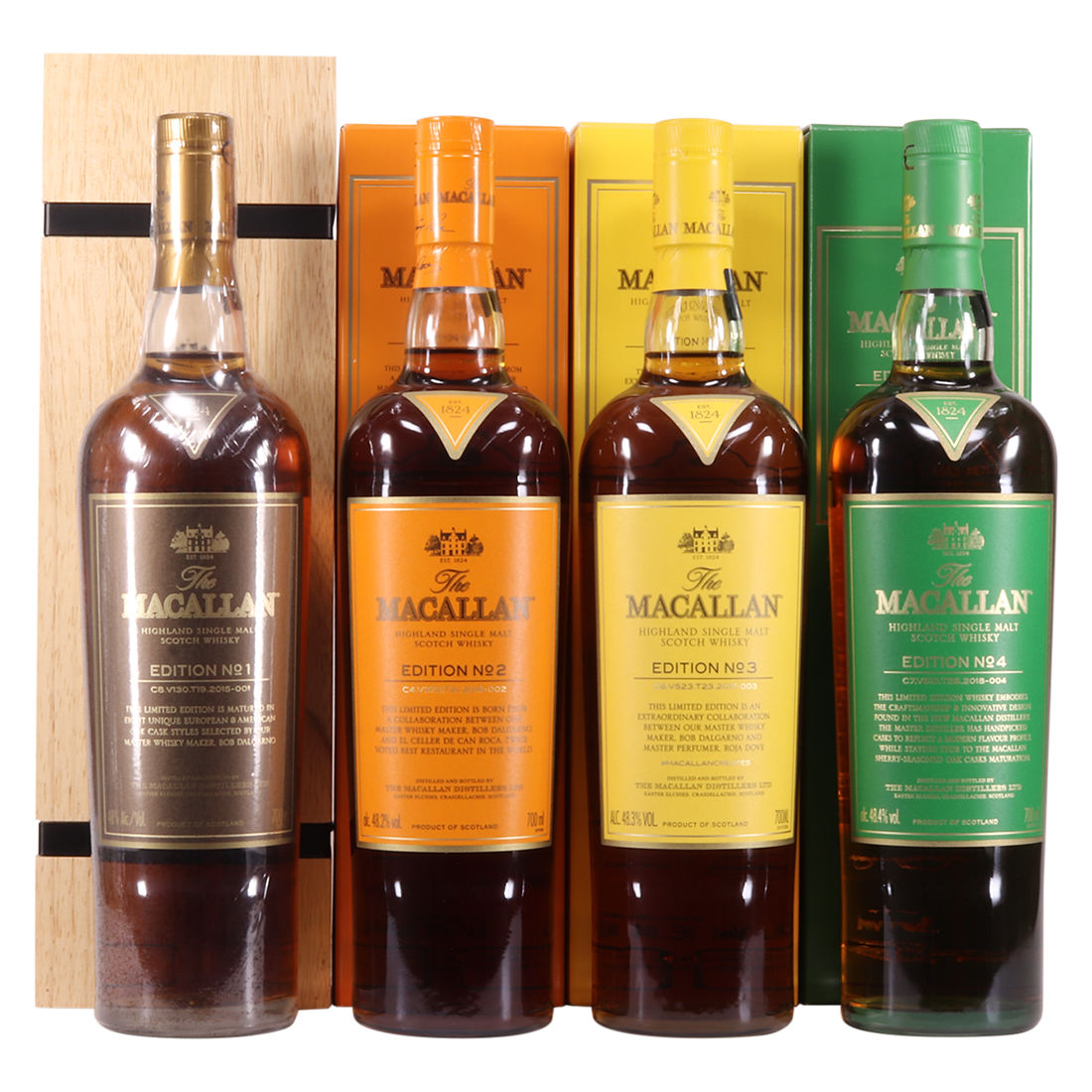 Macallan - Edition 1,2,3,4