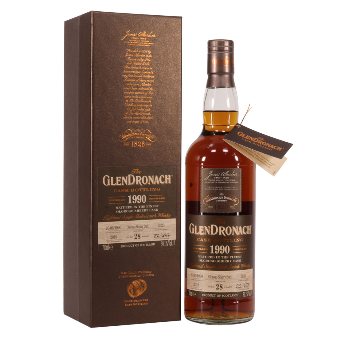 Glendronach - 28 Year Old - 1990 Single Cask #2623