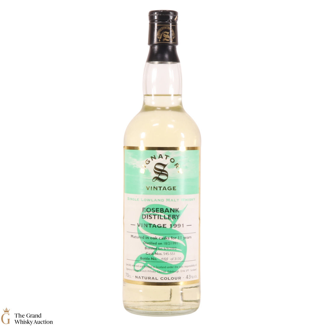 Rosebank - 1991 11 Year Old - Signatory