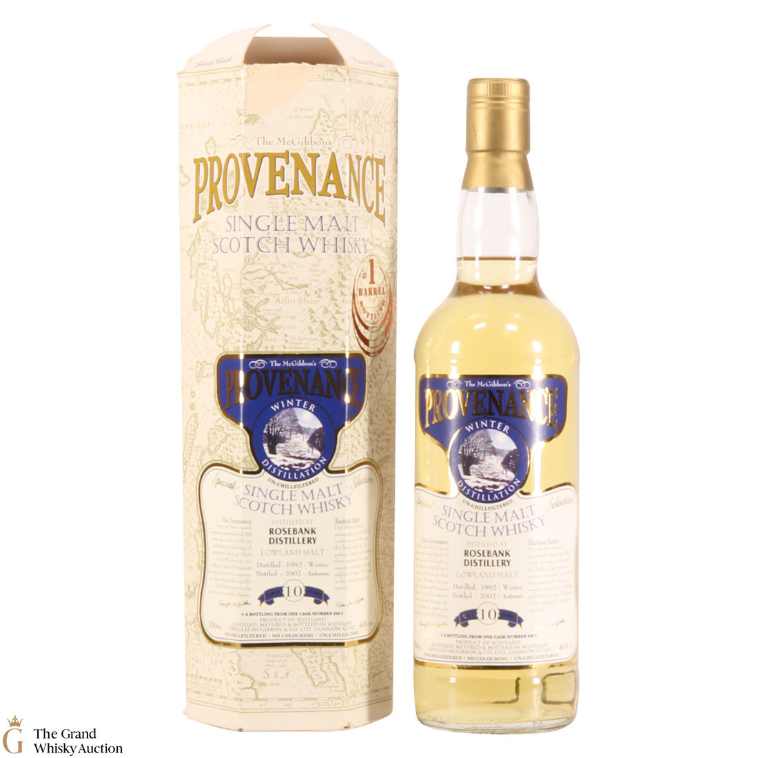 Rosebank - 10 Year Old - Provenance 
