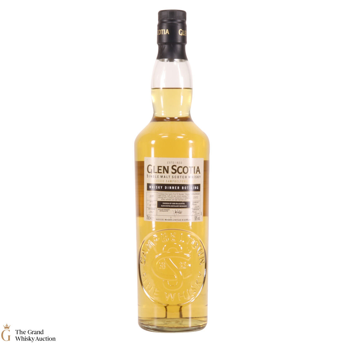 Glen Scotia - 2012 Whisky Dinner Bottling