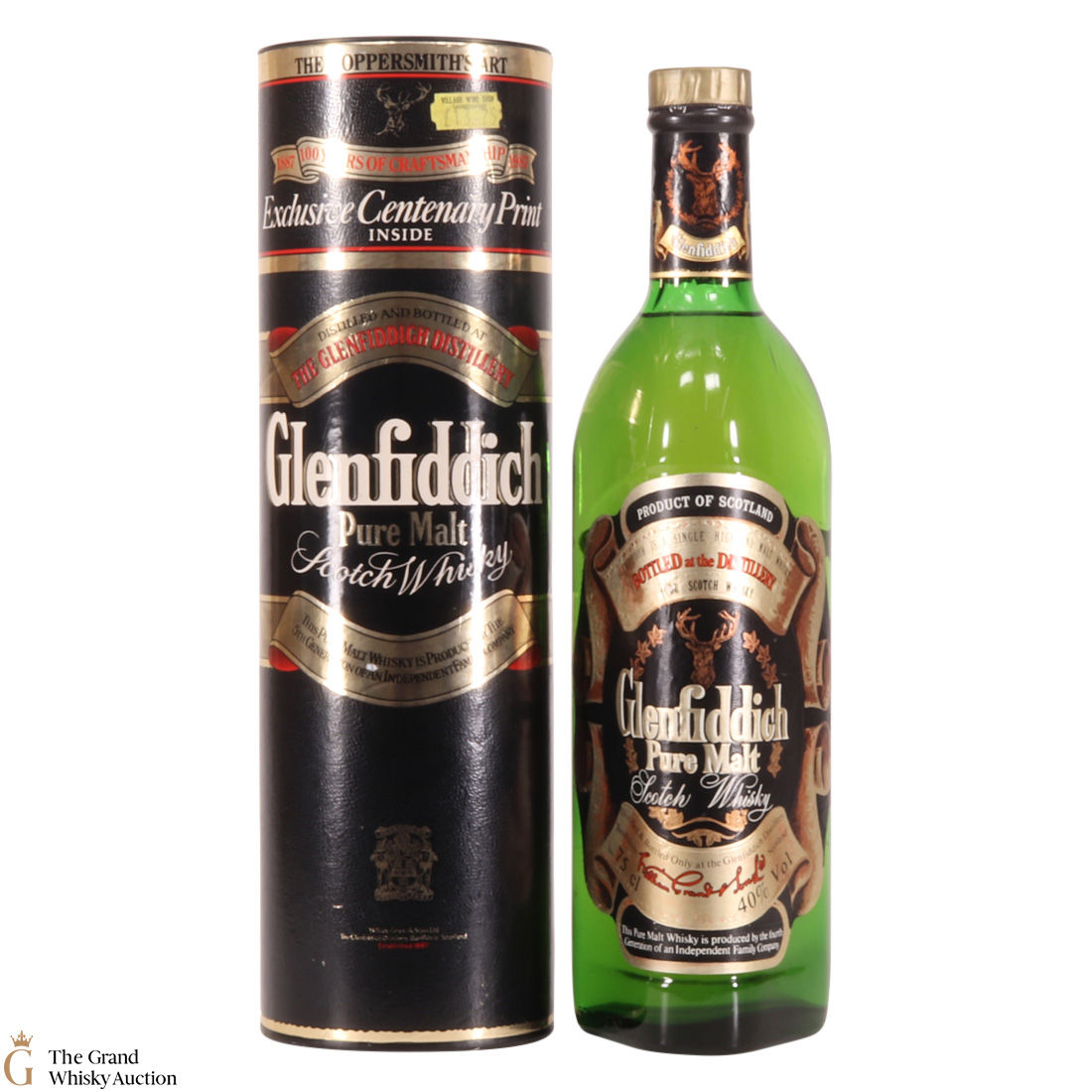 Glenfiddich - Pure Malt 1980's - with Print