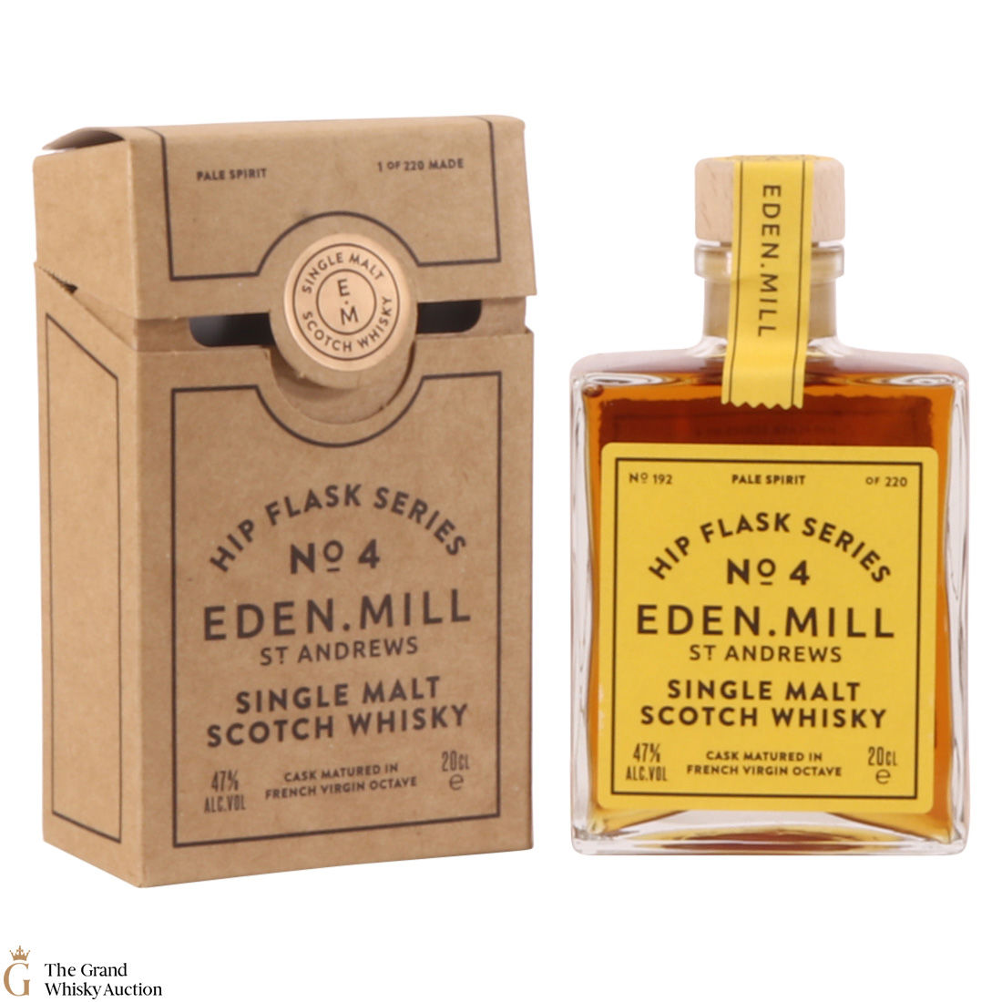 Eden Mill - Hip Flask Series - No.4 French Oak Octave (20cl)