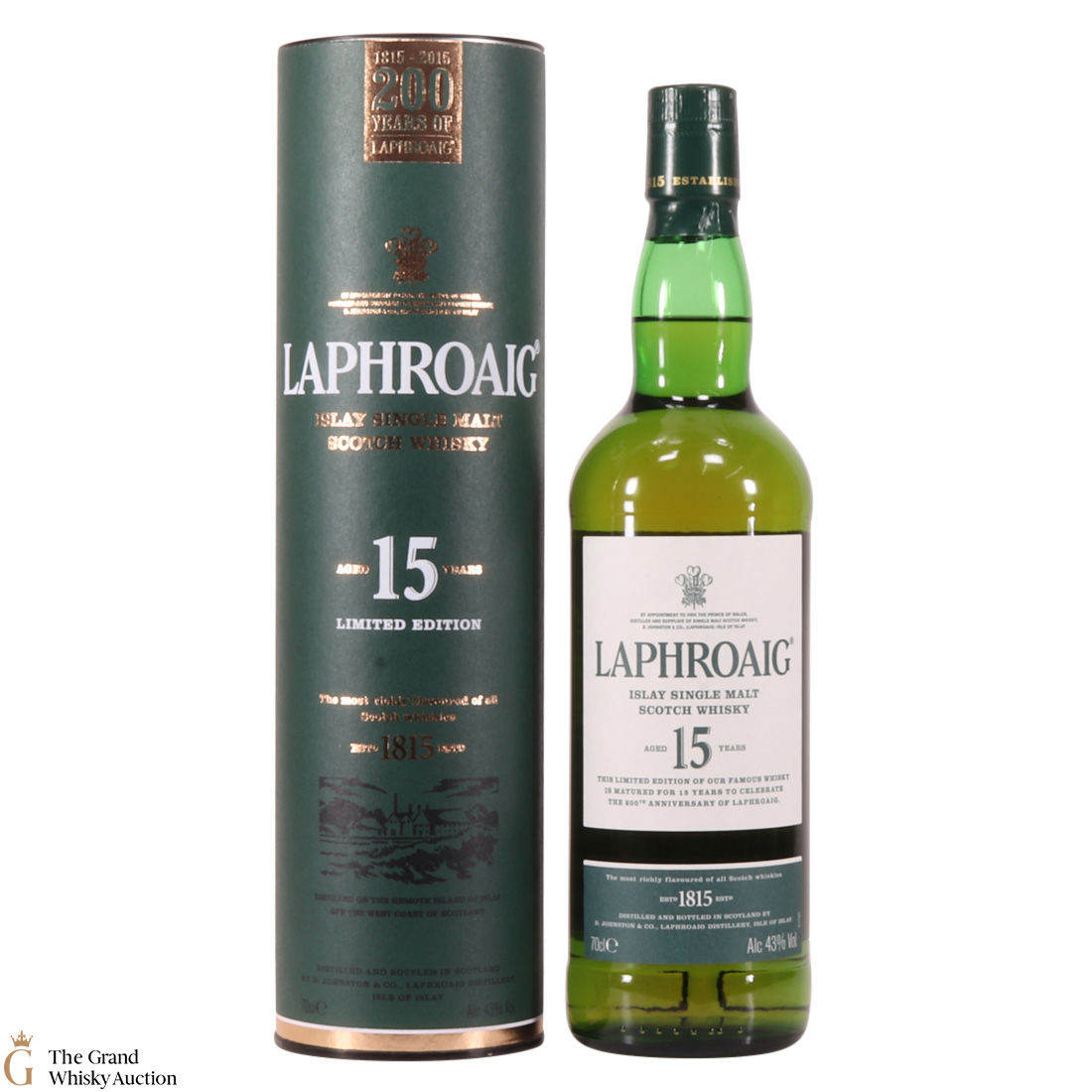 Laphroaig - 15 Year Old - 200th Anniversary Limited Edition
