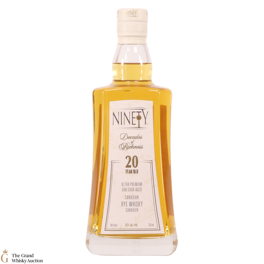 Ninety - 20 Year Old - Canadian Rye Whisky