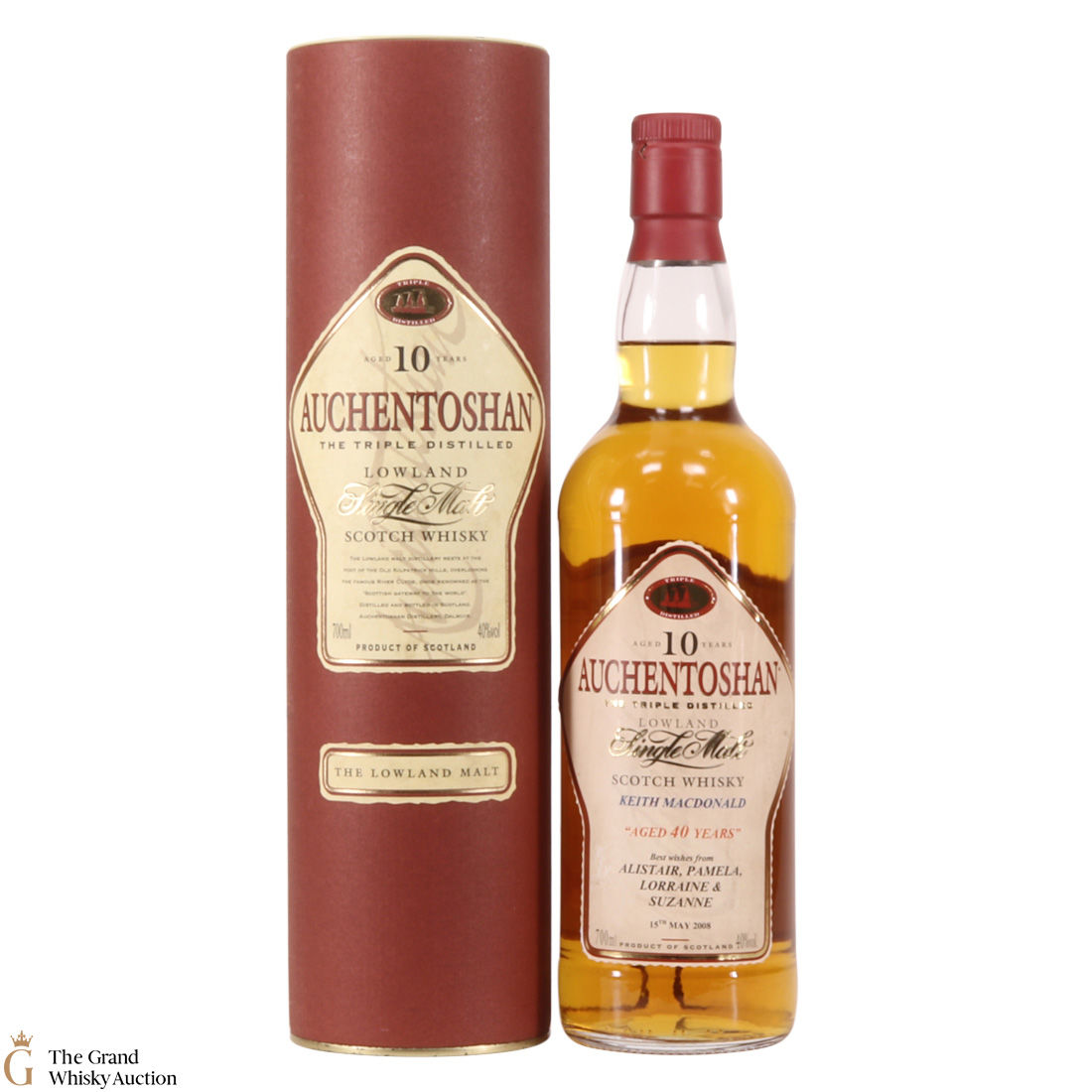 Auchentoshan - 10 Year Old (1990s)