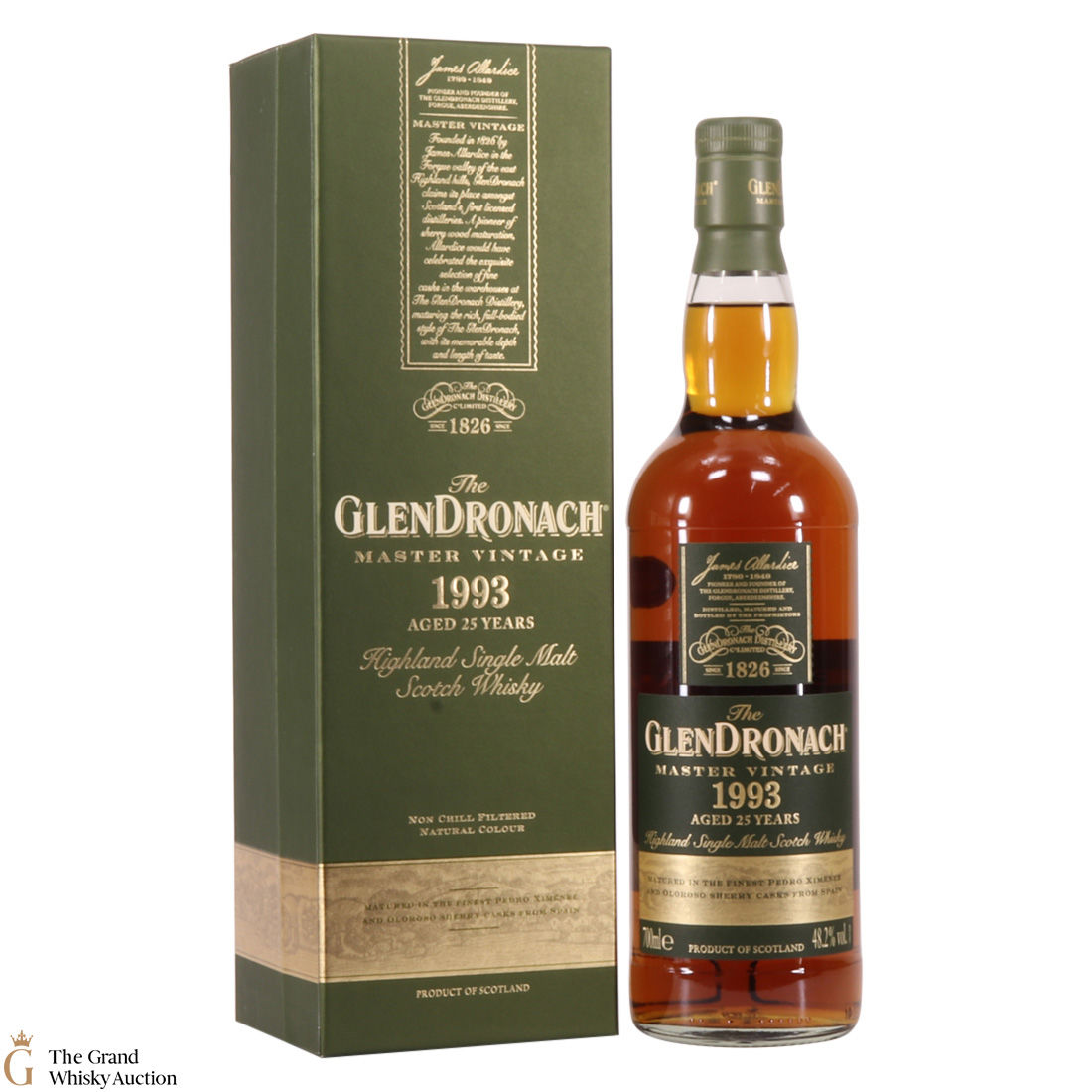 Glendronach - 25 Year Old - 1993 Master Vintage