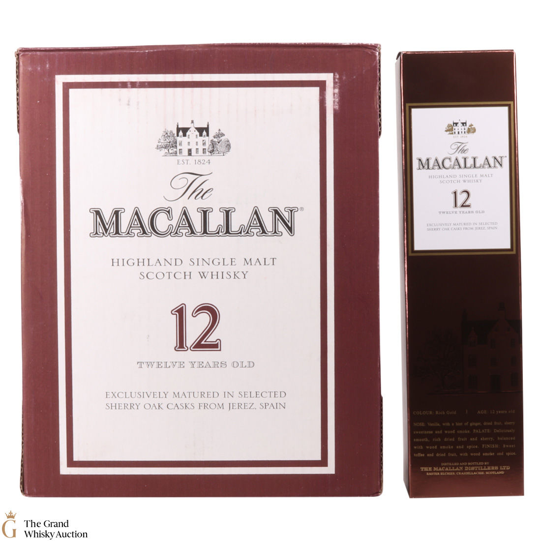 Macallan - 12 Year Old - Sherry Oak 6 x 70cl
