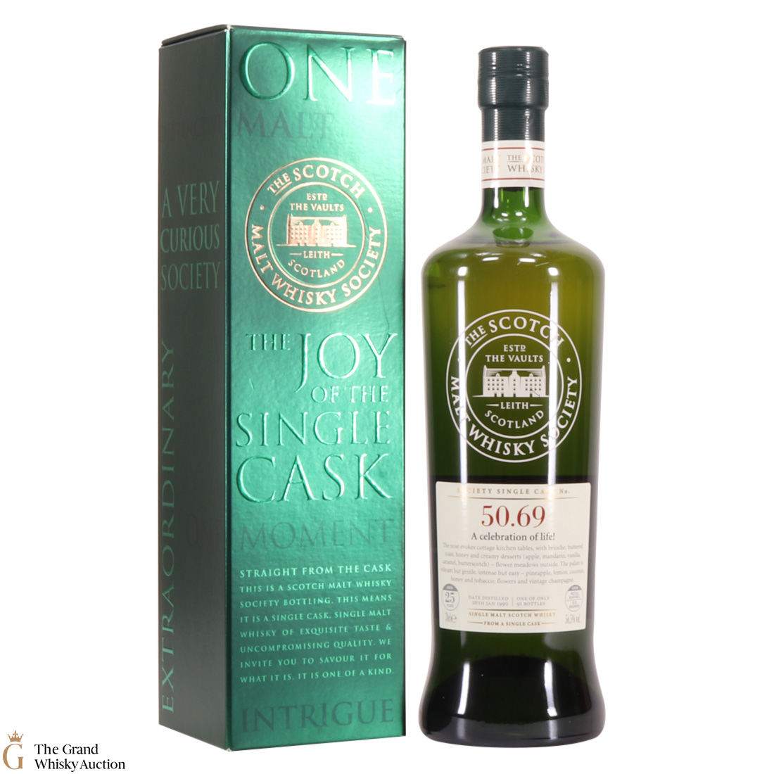 Bladnoch - SMWS 25 Year Old 50.69 1990 - A Celebration of Life