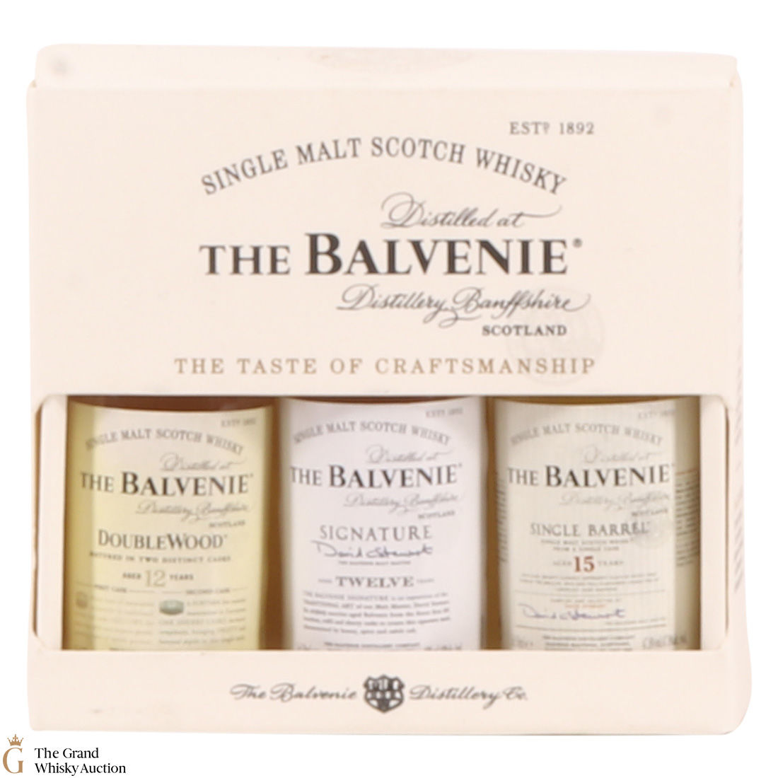 Balvenie - The Taste of Craftmanship (3 x 5cl)