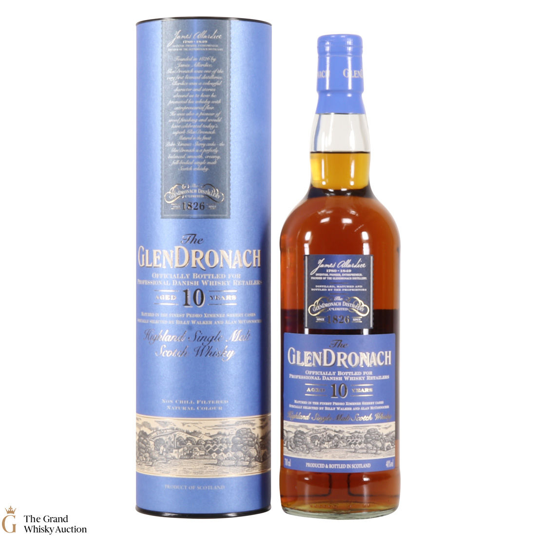 Glendronach - 10 Year Old - Danish Whisky Retailers (Skywalker)