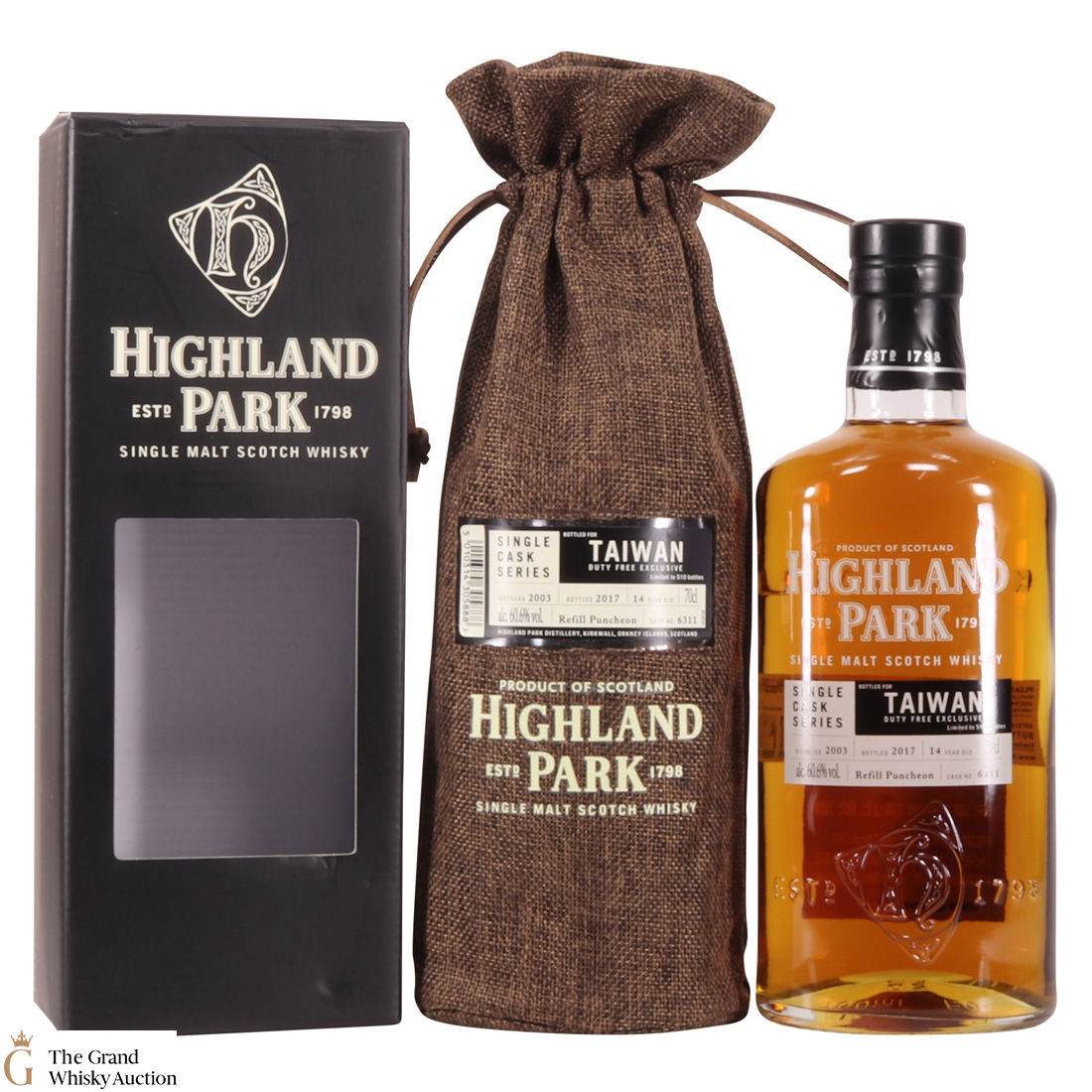 Highland Park - Single Cask Series -Taiwan Duty Free Exclusive #6311