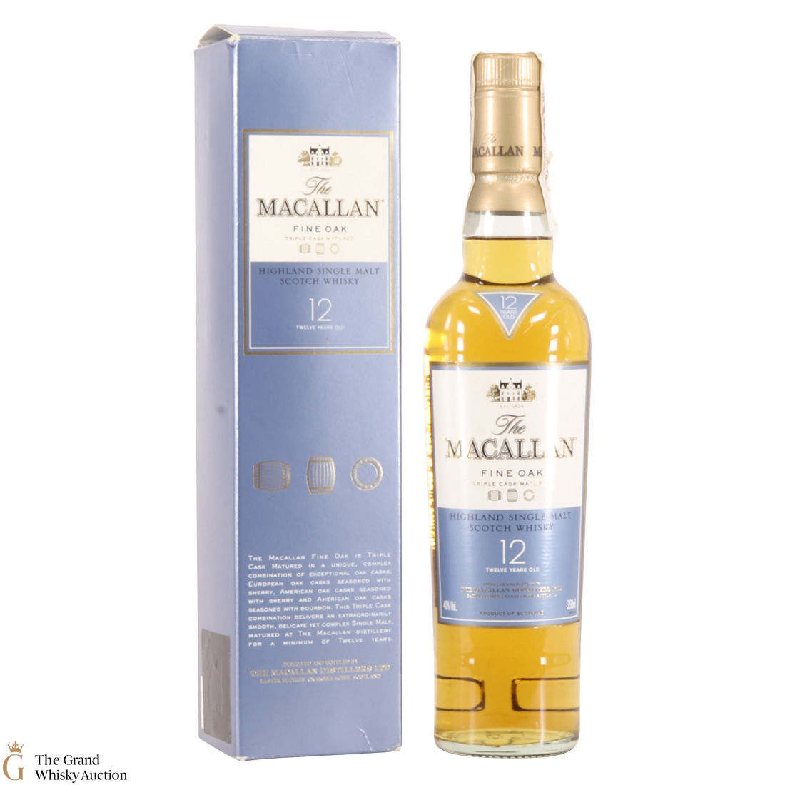 Macallan - 12 Year Old - Fine Oak (35cl)