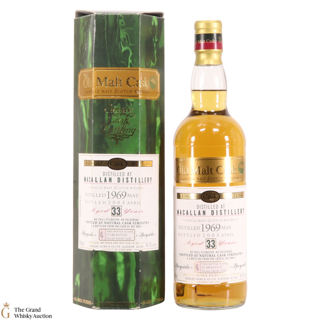 Macallan - 33 Year Old - Old Malt Cask 1969