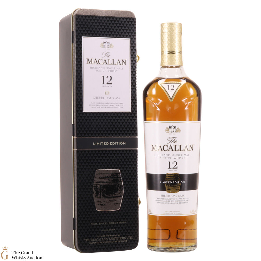 Macallan - 12 Year Old - Limited Edition Tin
