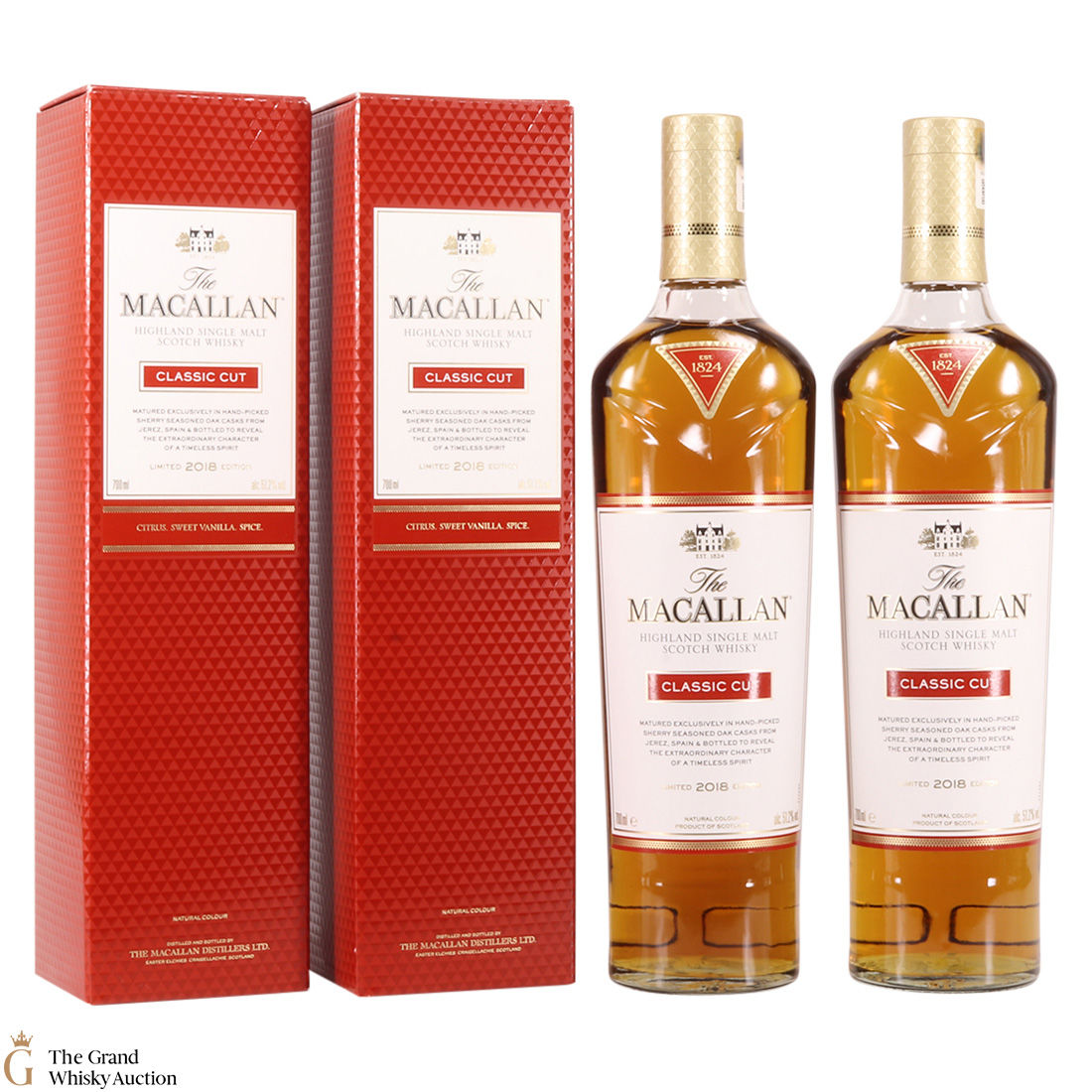 Macallan - Classic Cut - 2018 (2 x 70cl)