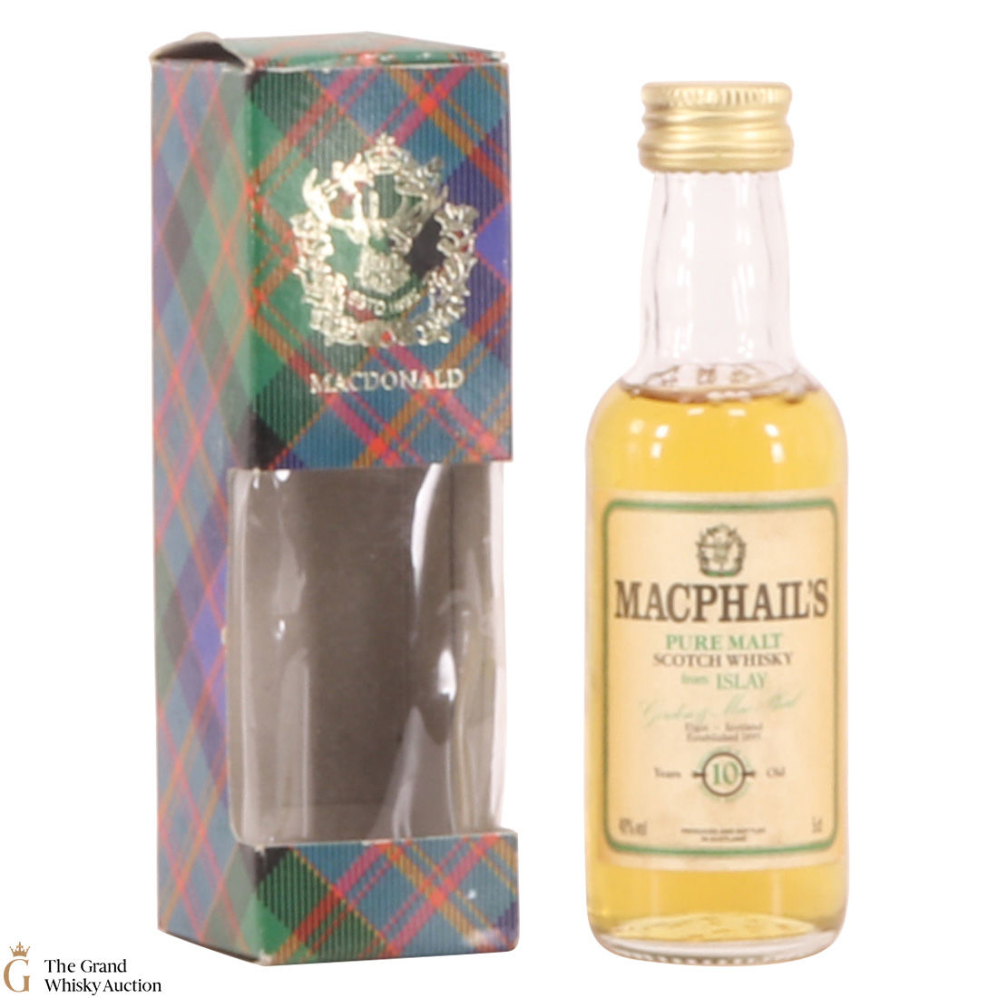 Macphails - Islay 10 Year Old - 5cl Mini