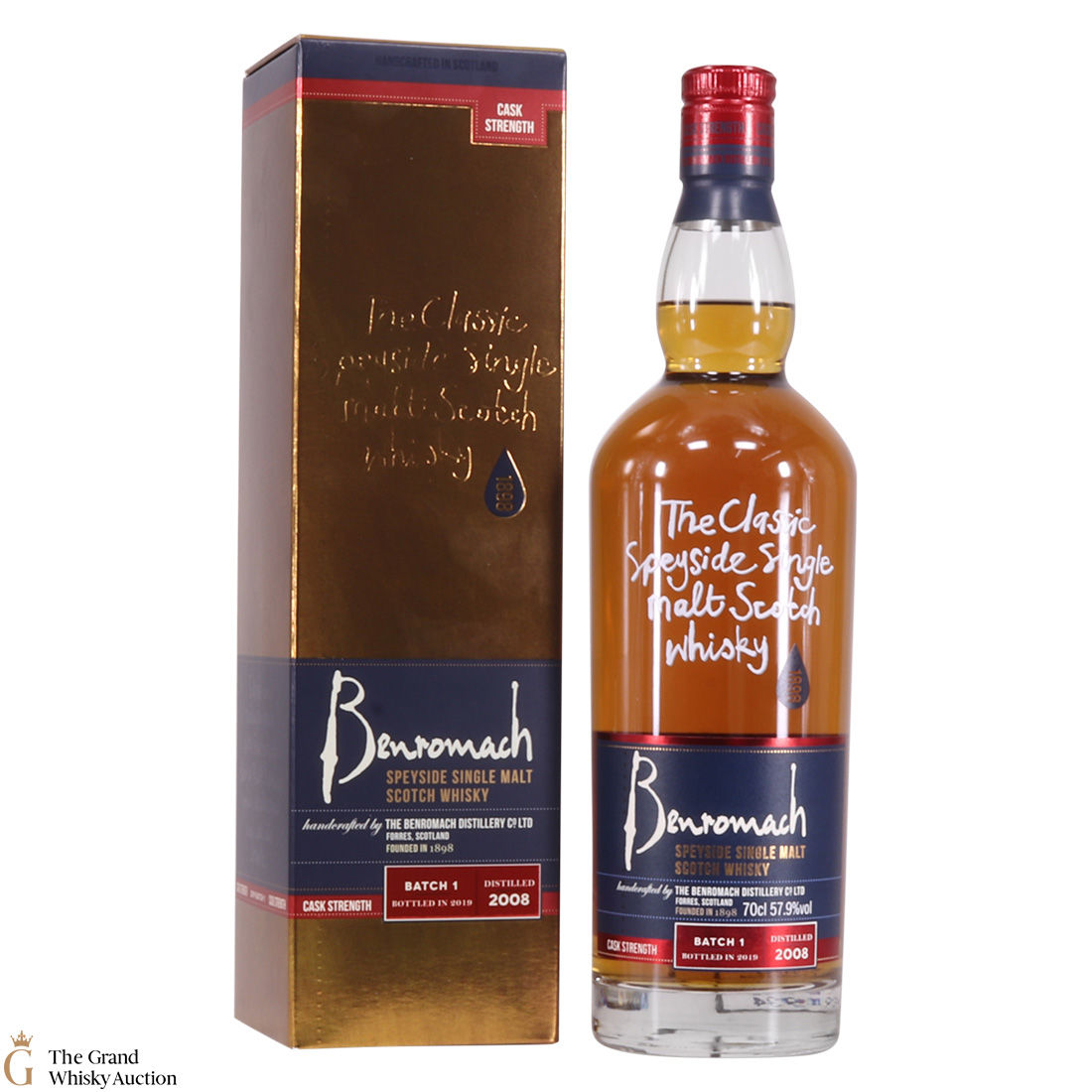Benromach - Cask Strength 2008 - Batch 1
